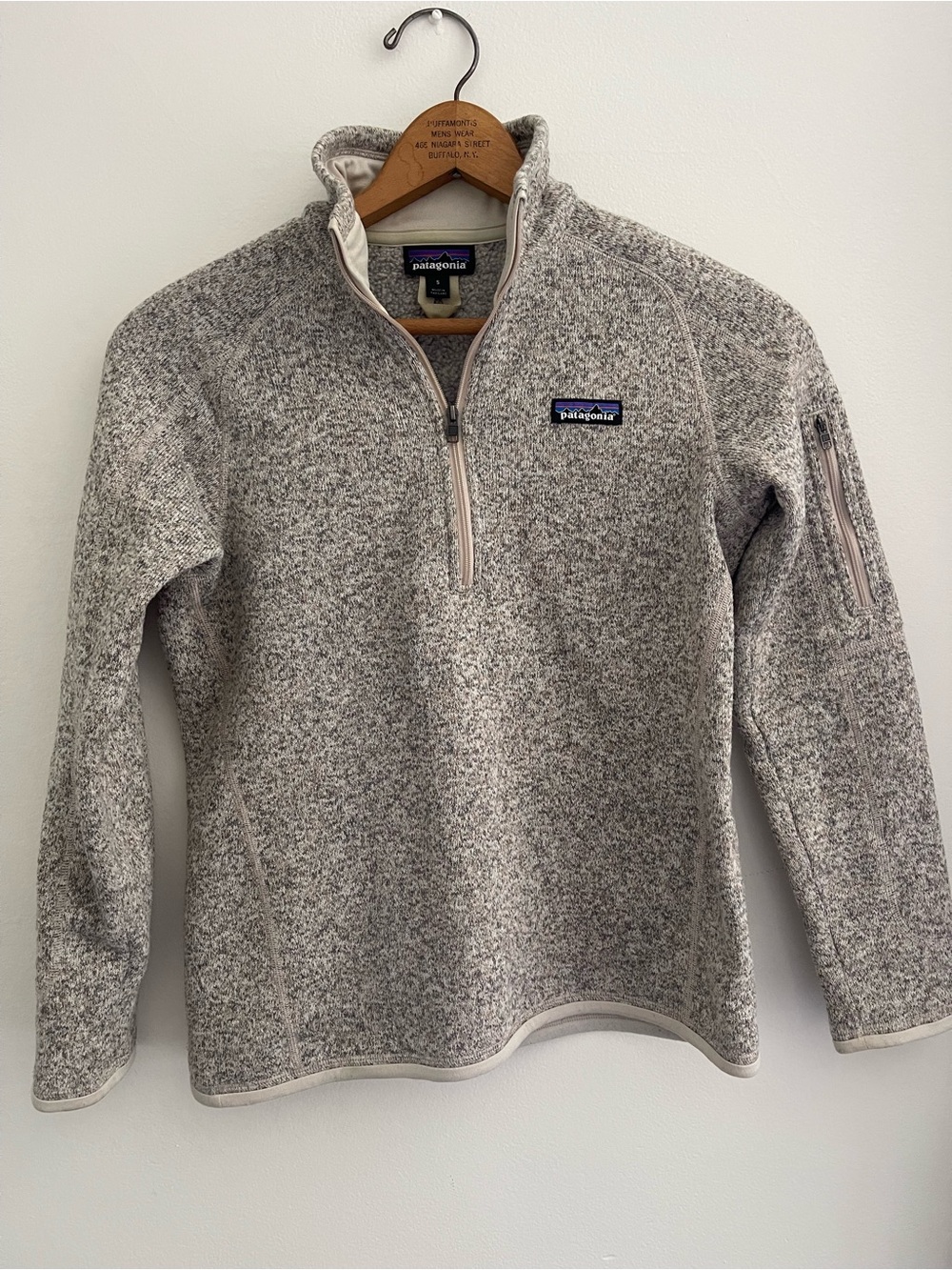 Patagonia Women’s Quarter-Zip Better Sweater Fleece Pullover - Tan